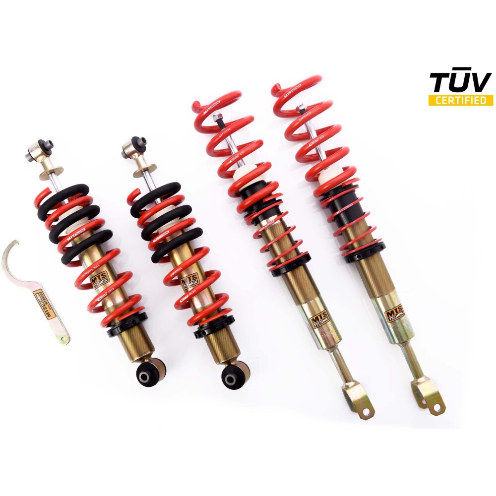 MTS coilover ghiera regolabile Audi A4 B5 Avant (8D) 11/94 - 09/01 1.8 T quattro/1.8 quattro/1.9 TDI quattro/2.4 quattro/2.5 TDI quattro/2.6 quattro/2.8 quattro/RS4 quattro/S4 quattro serie Stance  MTSGWAU40-S