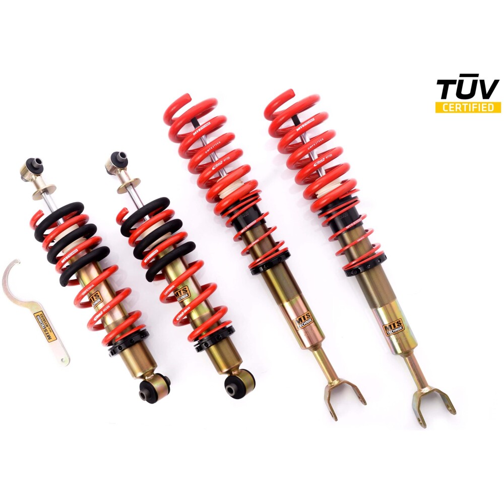 MTS coilover ghiera regolabile Audi A4 B5 Avant (8D) 11/94 - 09/01 1.8 T quattro/1.8 quattro/1.9 TDI quattro/2.4 quattro/2.5 TDI quattro/2.6 quattro/2.8 quattro/RS4 quattro/S4 quattro serie Stance  MTSGWAU41-S