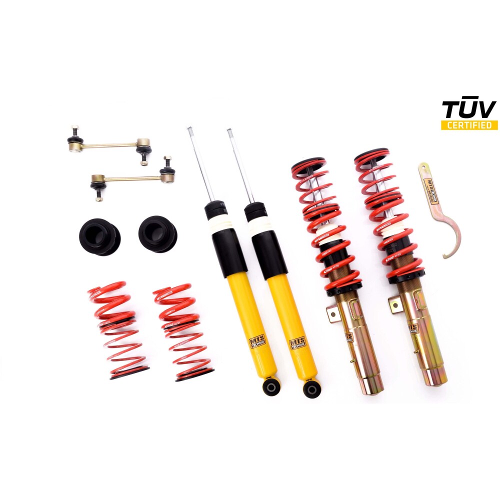 MTS coilover ghiera regolabile BMW 3 Compact (E46) 06/01 - 02/05 316 ti/318 td/318 ti/320 td/325 ti serie Stance  MTSGWBM03-S