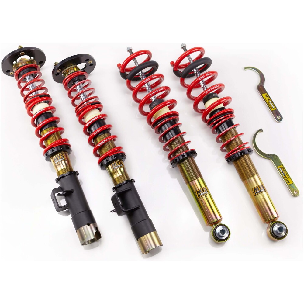 MTS coilover ghiera regolabile BMW 7 (E32) 09/86 - 09/94 730 i, iL/730 i, iL V8/735 i, iL/740 i, iL V8/750 i, iL V12 serie Street con piastre camber MTSGWBM27