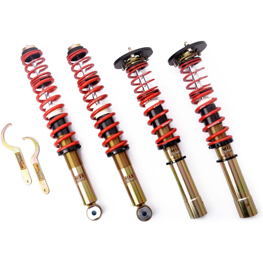 MTS coilover ghiera regolabile BMW 7 (E23) 09/81 - 04/88 725 i/728/728 i/730/732 i/733 i/735 i/745 i serie Street con piastre camber MTSGWBM29