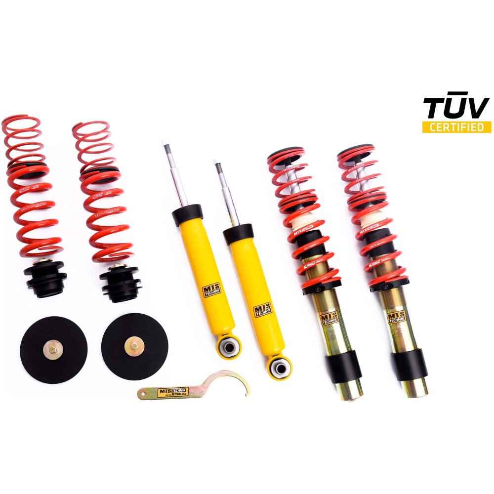 MTS coilover ghiera regolabile BMW 5 Touring (E61) 03/04 - 12/10 520 d/520 i/523 i/525 d/525 i/530 d/530 i/535 d/545 i/550 i serie Stance  MTSGWBM38-S