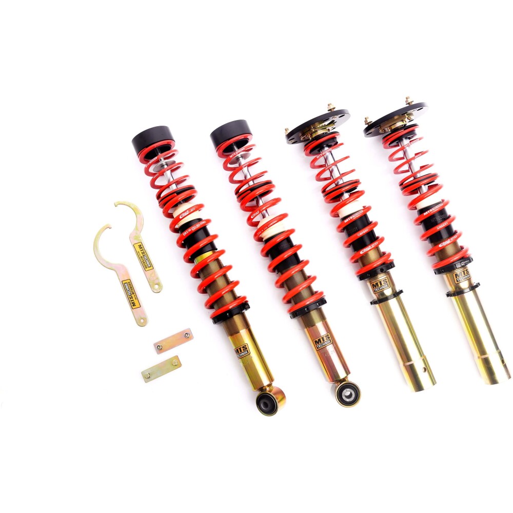 MTS coilover ghiera regolabile BMW 7 (E23) 05/77 - 08/81 728/728 i/730/732 i/733 i/735 i/745 i serie Street con piastre camber MTSGWBM58