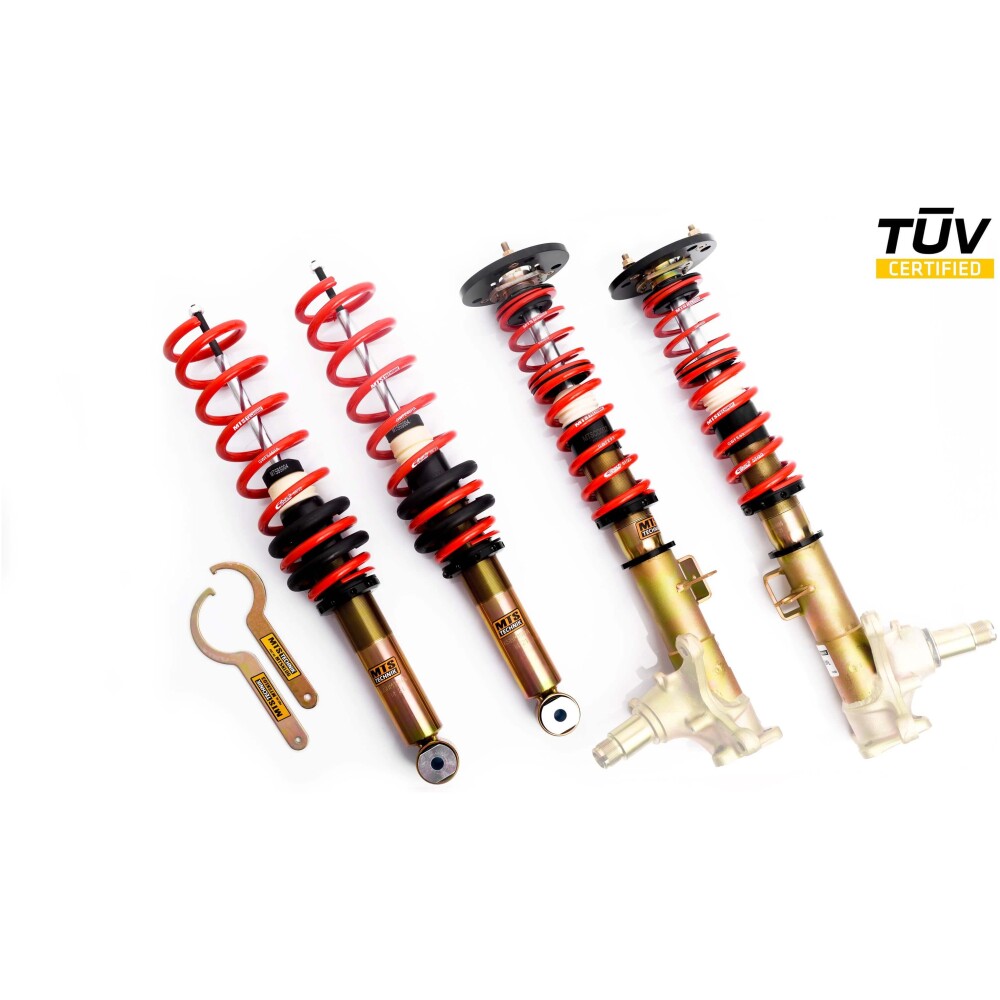 MTS coilover ghiera regolabile BMW 5 Touring (E34) 01/88 - 03/97 518 i/520 i/525 i/525 td/525 tds/530 i/540 i/M5 serie Stance con piastre camber MTSGWBM81-S