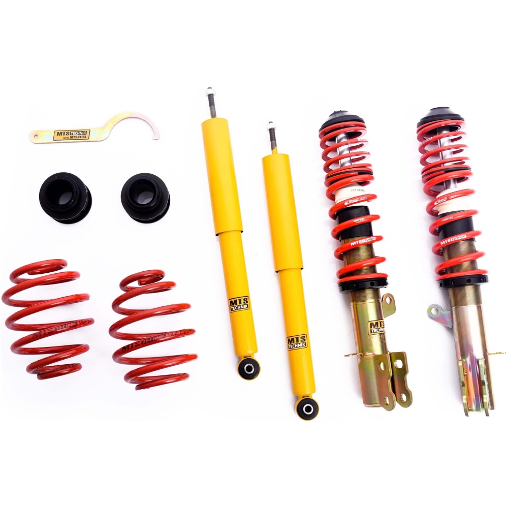 MTS coilover ghiera regolabile Opel CORSA C (X01) 09/00 - 12/09 1.0 (F08, F68)/1.2 (F08, F68)/1.2 Twinport (F08, F68)/1.3 CDTI (F08, F68)/1.4 (F08, F68)/1.4 Twinport (F08, F68)/1.7 CDTI (F08, F68)/1.7 DI (F08, F68)/1.7 DTI (F08, F68)/1.8 (F08, F68) serie Street  MTSGWOP12