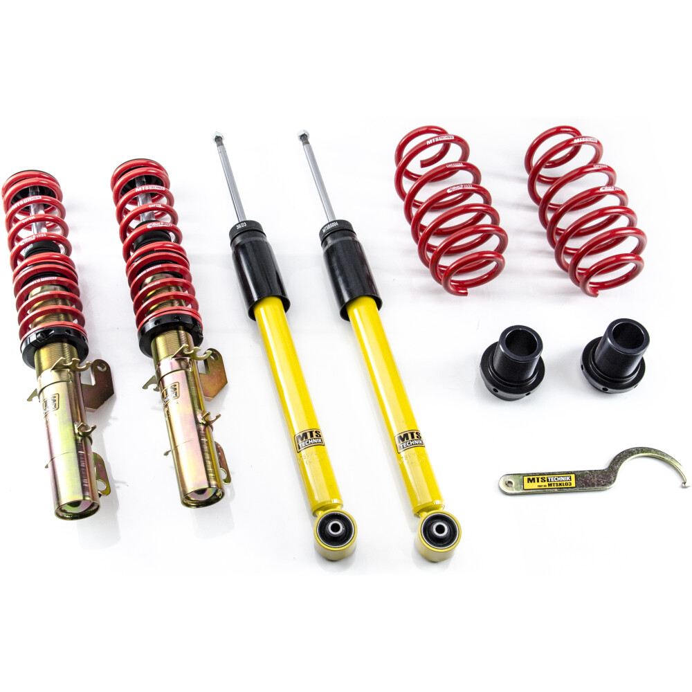 MTS coilover ghiera regolabile Seat TOLEDO II (1M) 10/98 - 05/06 1.4 16V/1.6/1.6 16V/1.8 20V/1.8 20VT/1.9 TDI/2.3 V5/2.3 V5 20V serie Street  MTSGWVW10