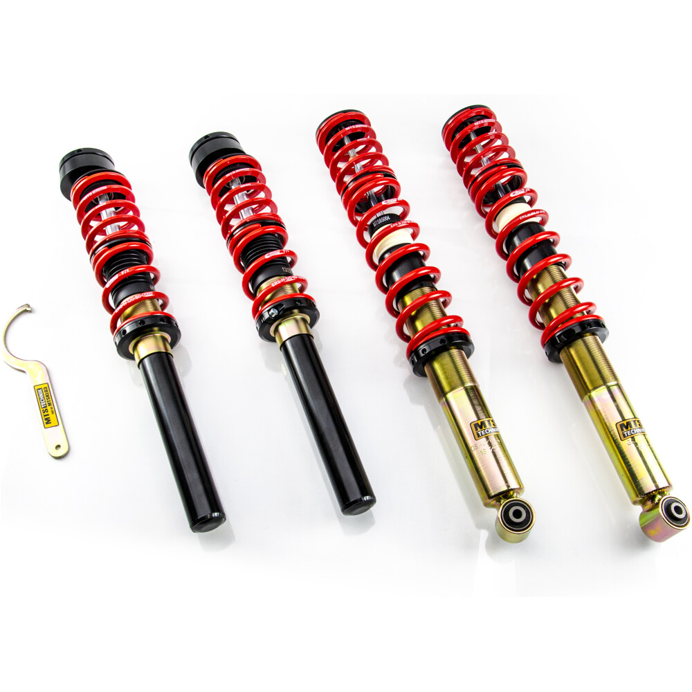 MTS coilover ghiera regolabile Audi COUPE B2 (81/85) 07/80 - 10/88 1.6/1.8/1.8 GT/1.9/2.0/2.1 GT/2.2 GT serie Street con piastre camber MTSGWVW112